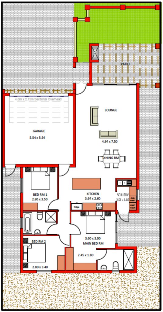 Plan Type – B2 – StonePine Place